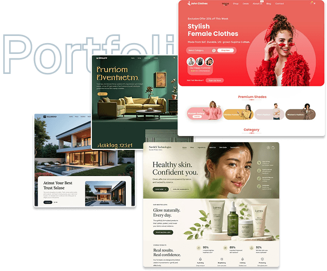 Portfolio showcase